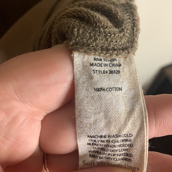 Soft Surroundings Taupe/Brown Peruvian Pullover - Picture 7 of 8